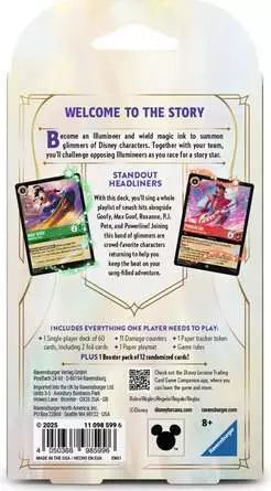 Disney Lorcana: Fabled Starter Deck - Emerald & Ruby Max Goof & Powerline