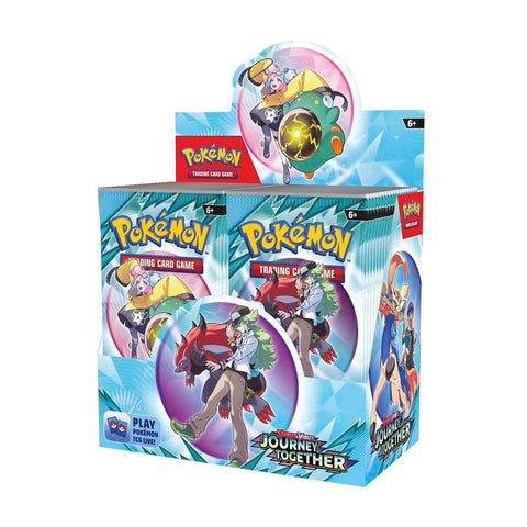 Pokemon TCG: Journey Together - Enhanced Booster Display