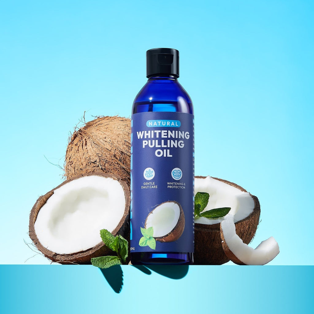 DR.DENT Purple Whitening Essentials Bundle | PAP Strips + Coconut Oil Pulling