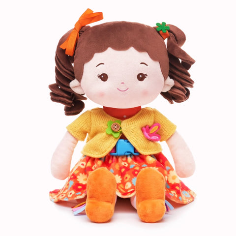 Personalized Flora Girl - Montessori Girl