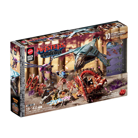 Mattel Brick Shop Masters of the Universe Eternia Flight Fight Building Set