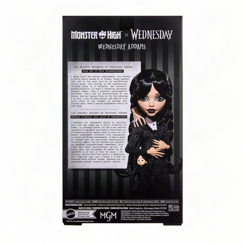 Monster High Wednesday Series Wednesday Addams Doll