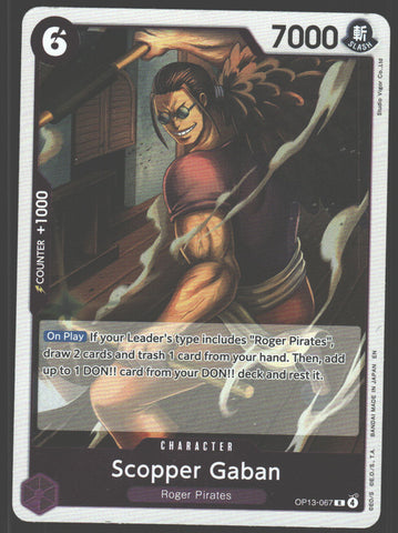 Scopper Gaban - OP13-067