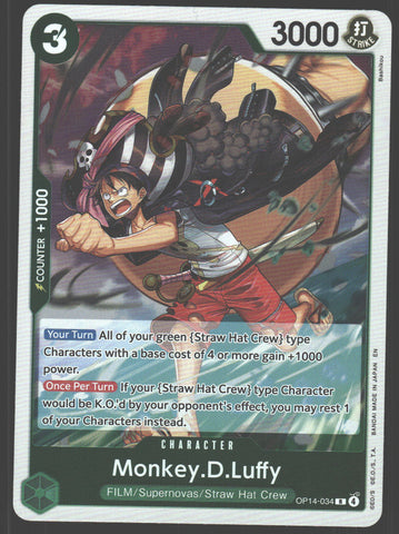 Monkey.D.Luffy - OP14-34 - OP14-034