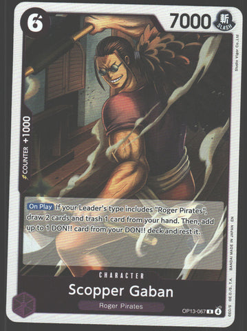 Scopper Gaban - OP13-067