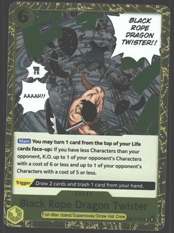 Black Rope Dragon Twister - EB04-059
