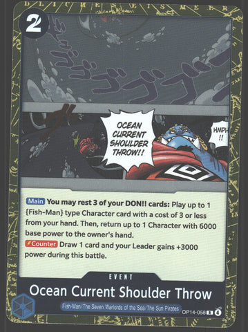 Ocean Current Shoulder Throw - OP14-058