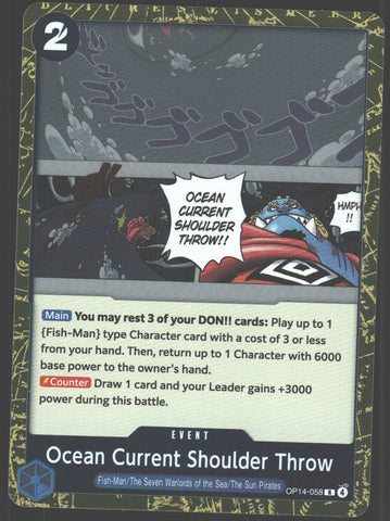 Ocean Current Shoulder Throw - OP14-058