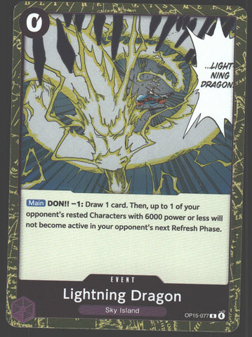 Lightning Dragon - OP15-077