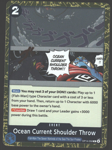 Ocean Current Shoulder Throw - OP14-058